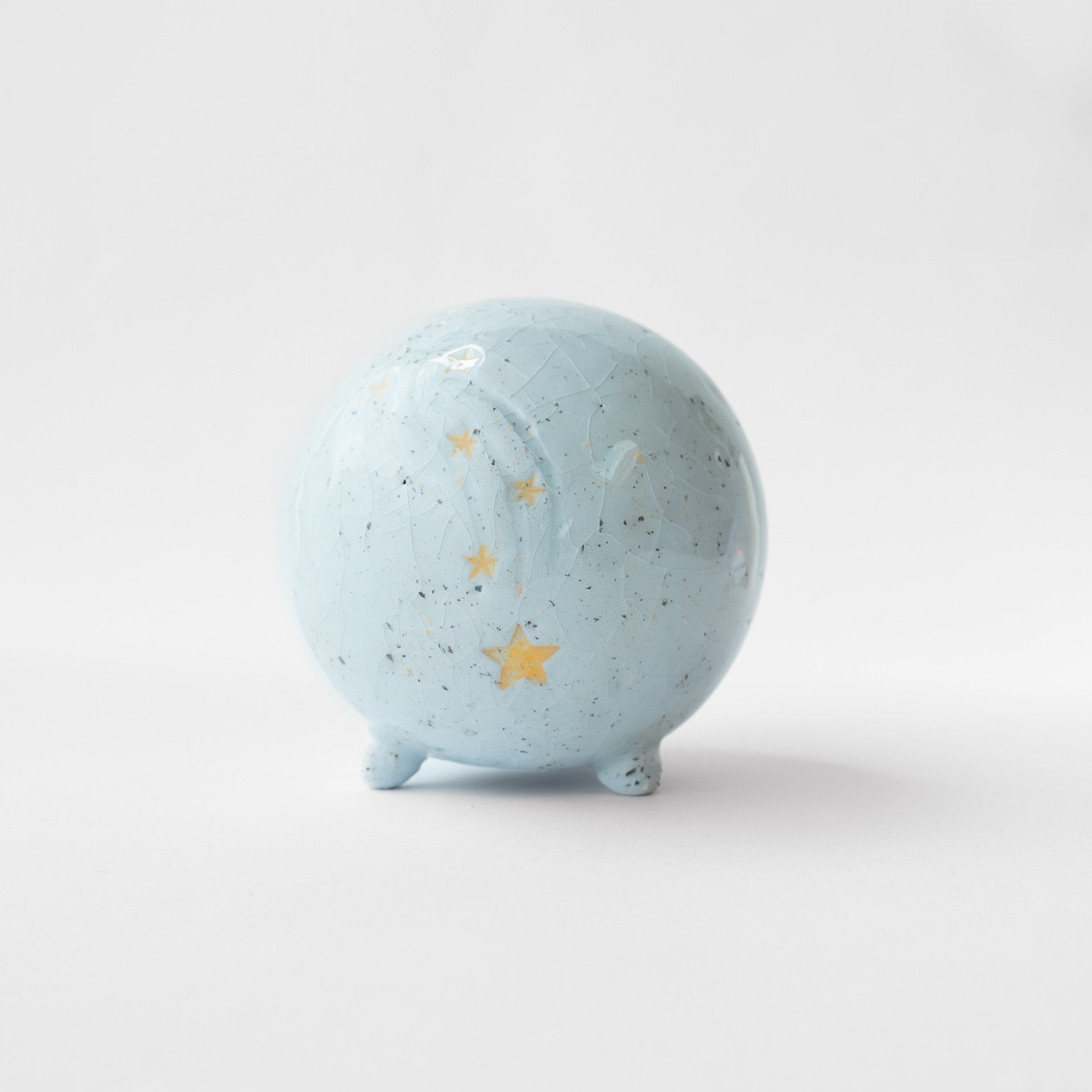 Kleine urne Sterrenregen - vooraanzicht